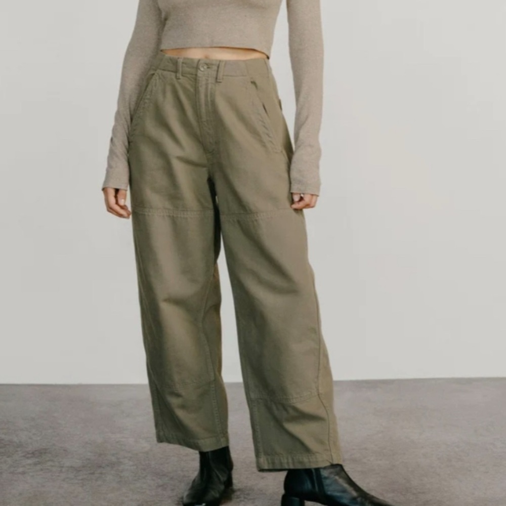 Ozma of California Jardin Pants in Algae small